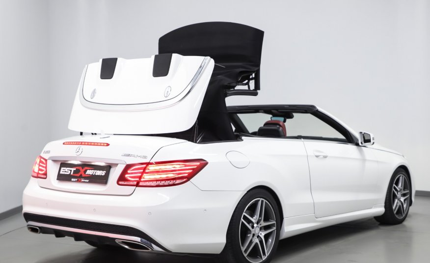 2014 MODEL İÇİ KIRMIZI BAKIMLI E 250 CABRİO AMG