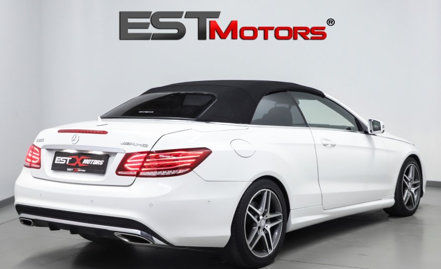 2014 MODEL İÇİ KIRMIZI BAKIMLI E 250 CABRİO AMG