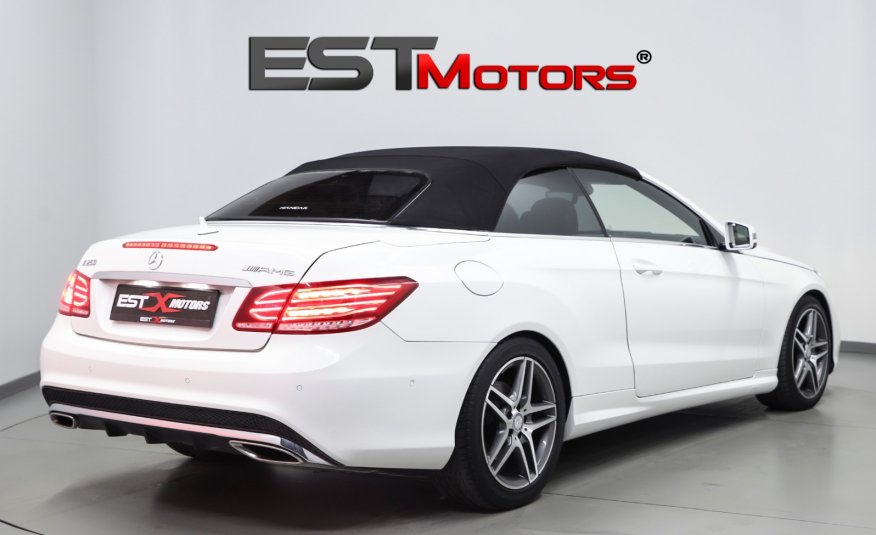 2014 MODEL İÇİ KIRMIZI BAKIMLI E 250 CABRİO AMG