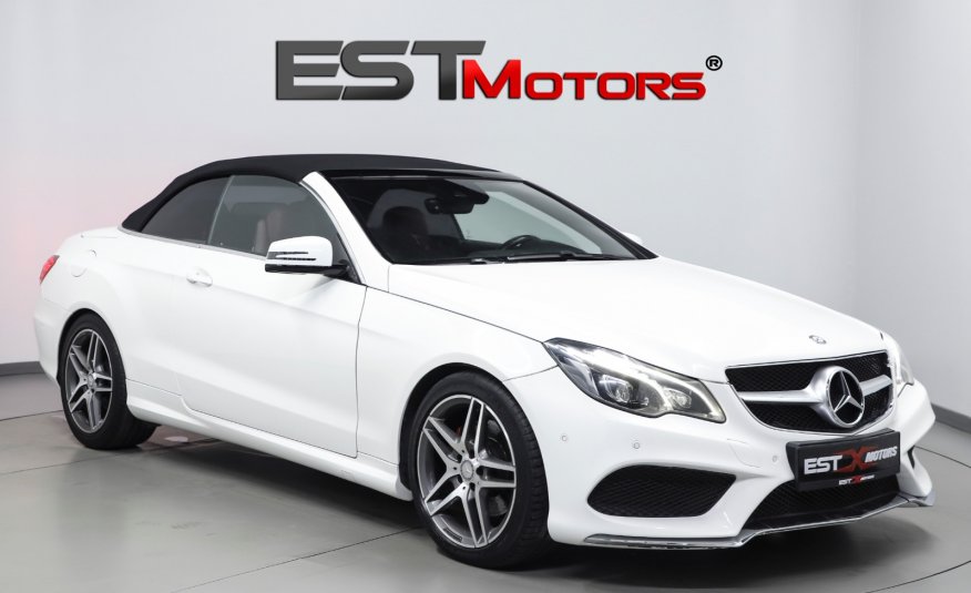 2014 MODEL İÇİ KIRMIZI BAKIMLI E 250 CABRİO AMG