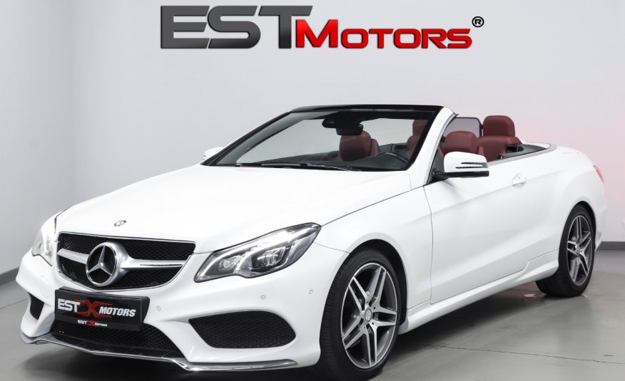 2014 MODEL İÇİ KIRMIZI BAKIMLI E 250 CABRİO AMG